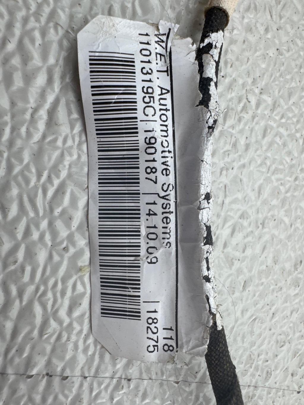 09-12 Volkswagen Cc Front Left Driver Upper Seat Cushion Oem