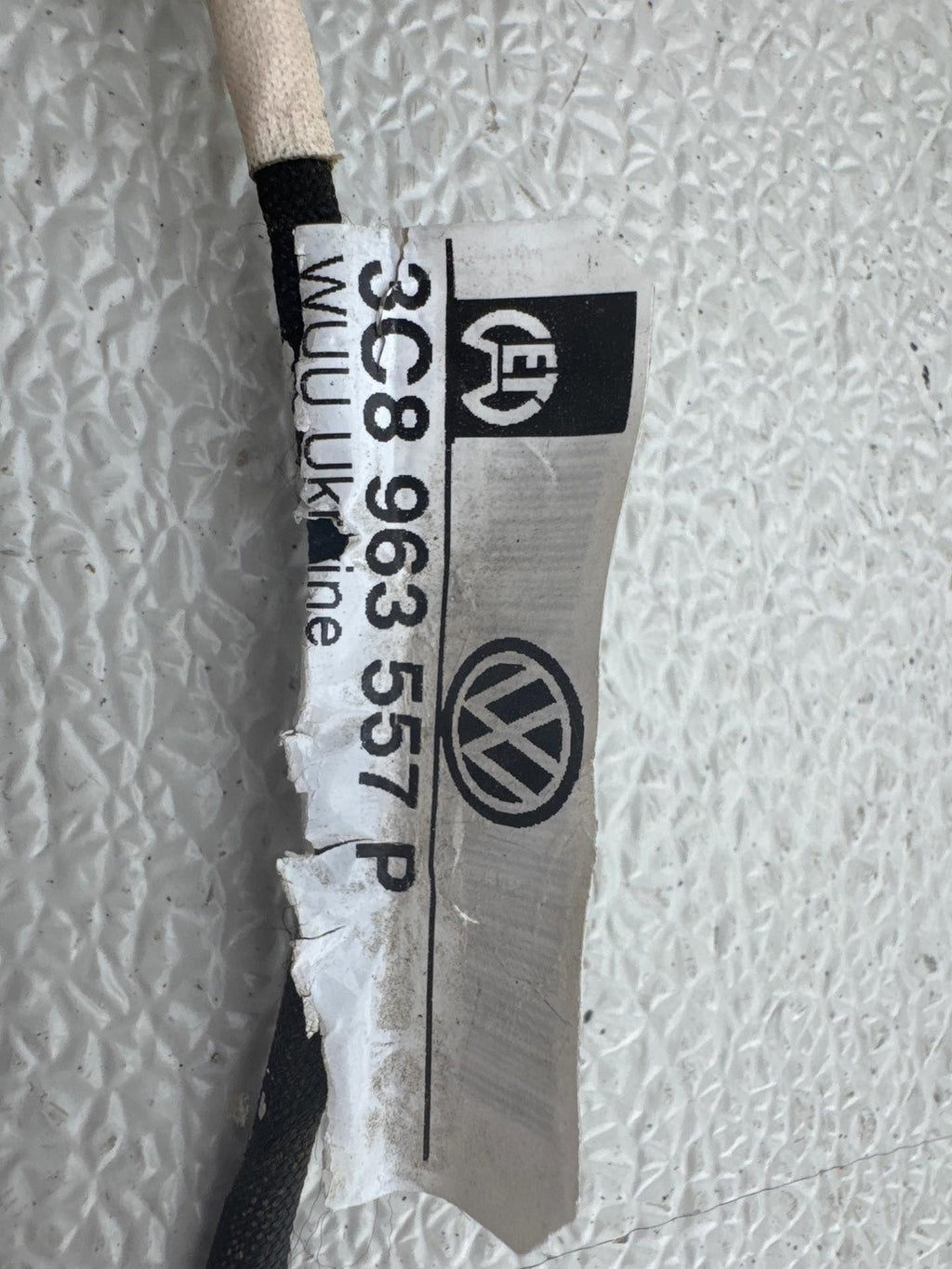 09-12 Volkswagen Cc Front Left Driver Upper Seat Cushion Oem