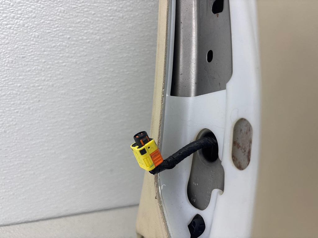 14-16 Lincoln Mkz Front Right Passenger Side Seat Backrest Red Stitch Oem