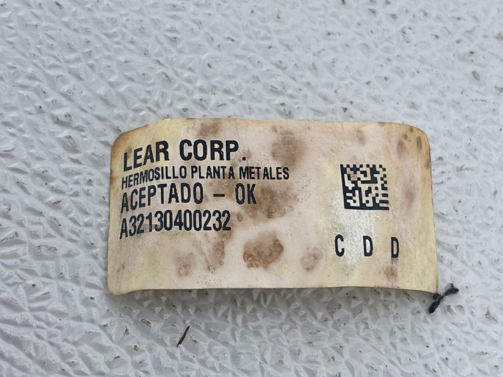 14-16 Lincoln Mkz Front Right Passenger Side Seat Backrest Red Stitch Oem