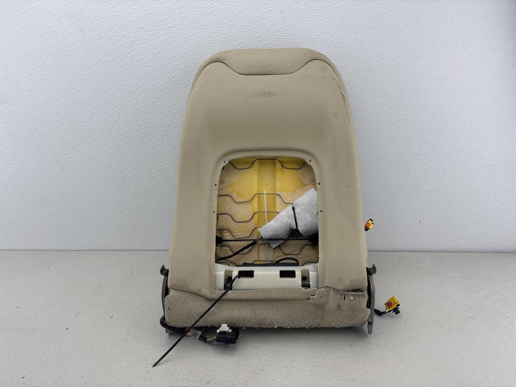 14-16 Lincoln Mkz Front Right Passenger Side Seat Backrest Red Stitch Oem