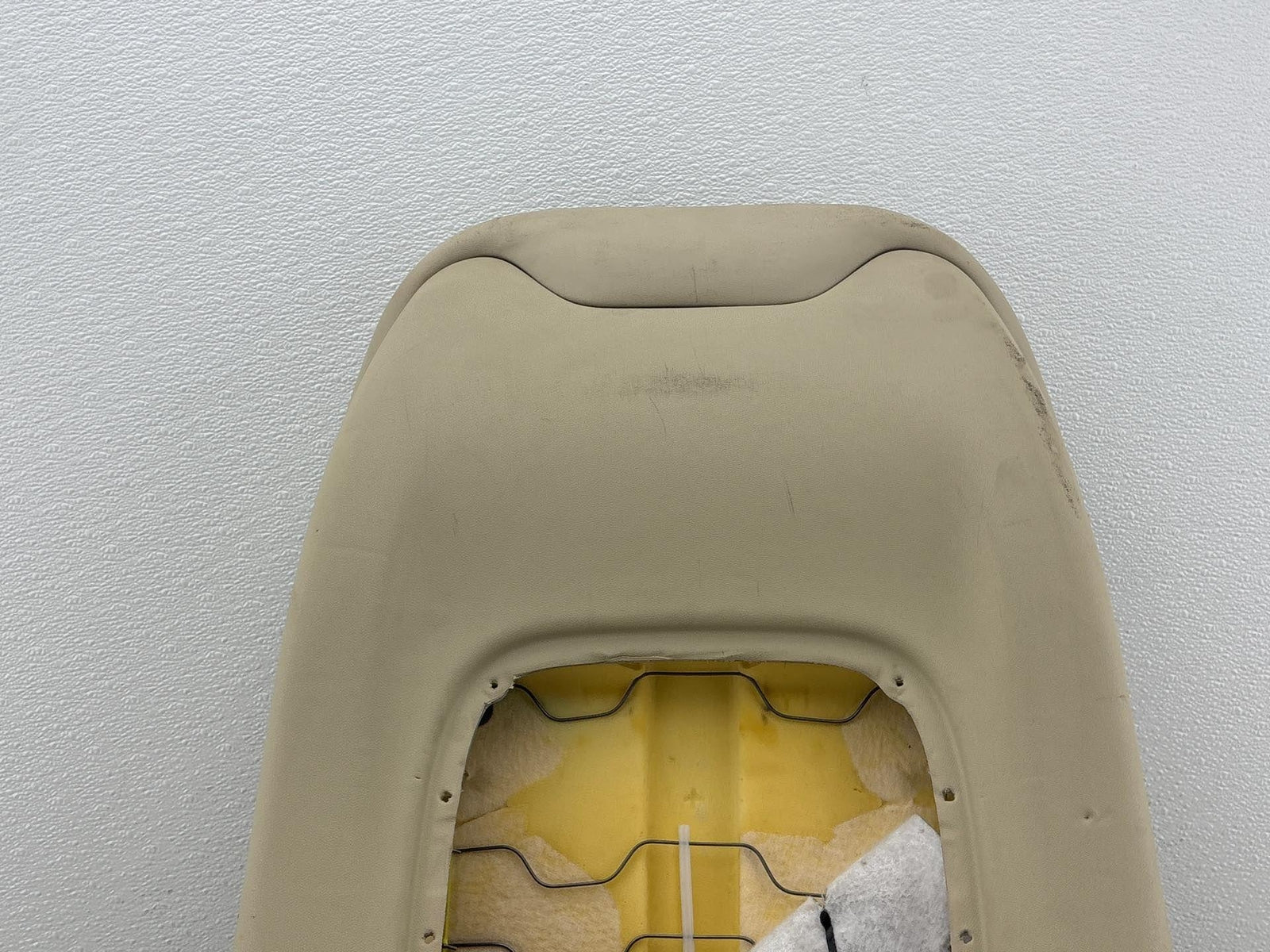 14-16 Lincoln Mkz Front Right Passenger Side Seat Backrest Red Stitch Oem