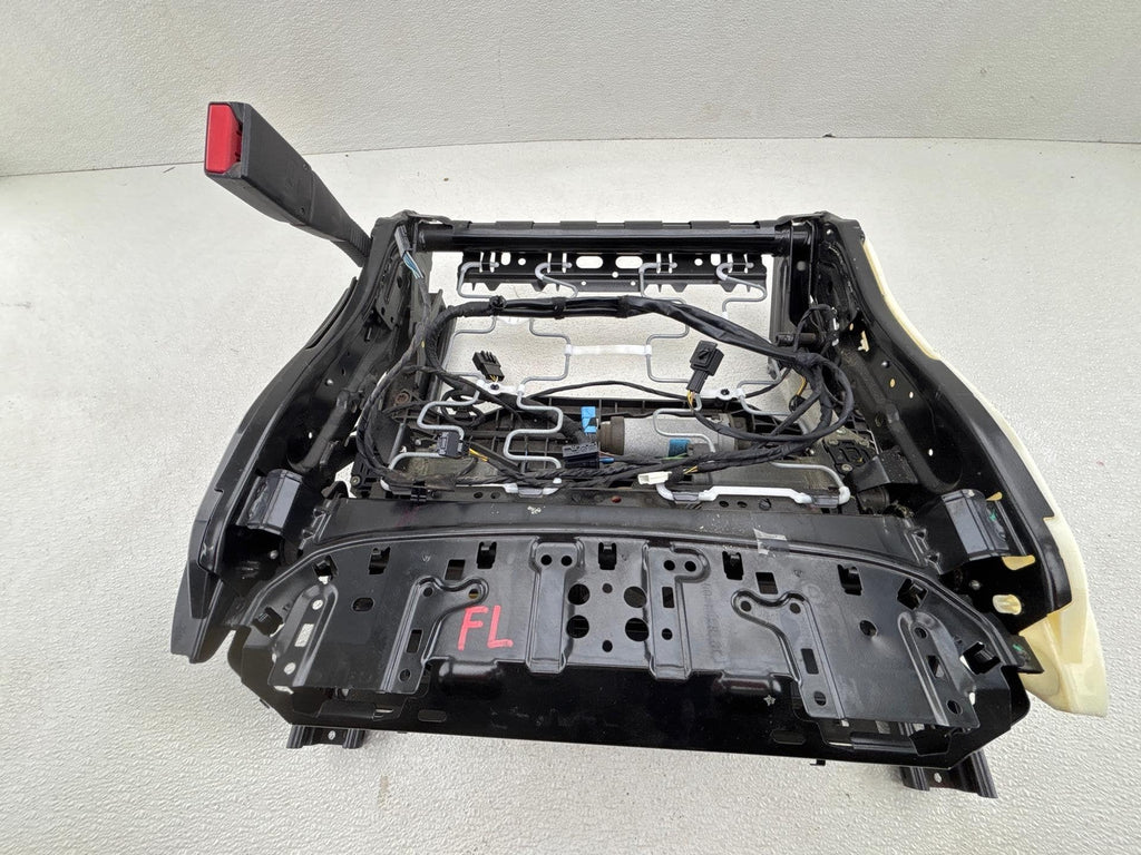 07-13 Bmw X5 E70 Front Left Driver Side Seat Track Frame Rail W/Motors Oem