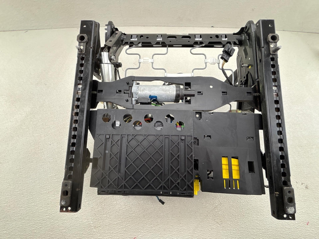07-13 Bmw X5 E70 Front Left Driver Side Seat Track Frame Rail W/Motors Oem