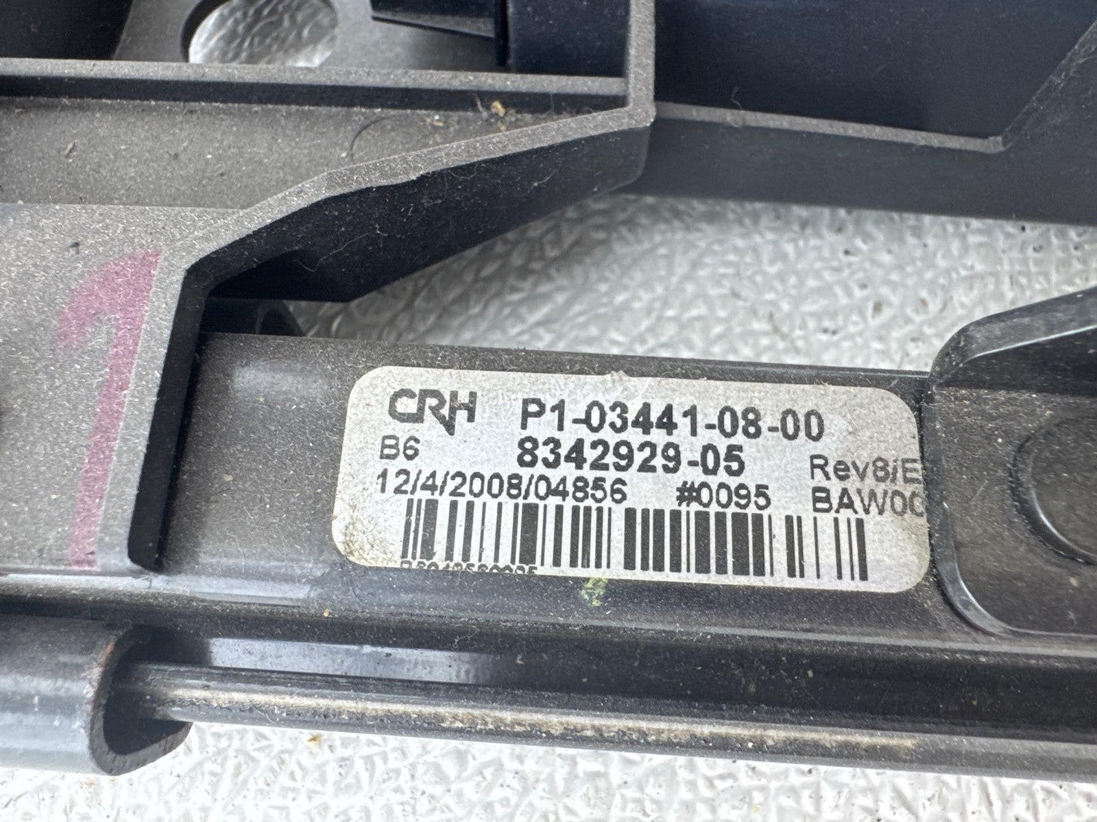 07-13 Bmw X5 E70 Front Right Passenger Side Seat Rail Track Frame 8342929 Oem