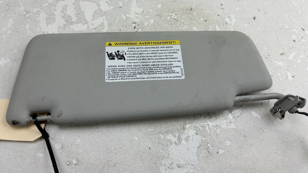 11 - 17 Volkswagen Passat Roof Right Side Sun Visor White 8H0010501 Genuine Oem