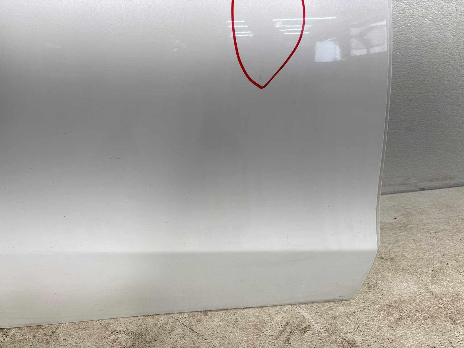 17-24 Mitsubishi Mirage G4 Rear Passenger Side Door Shell Panel Oem