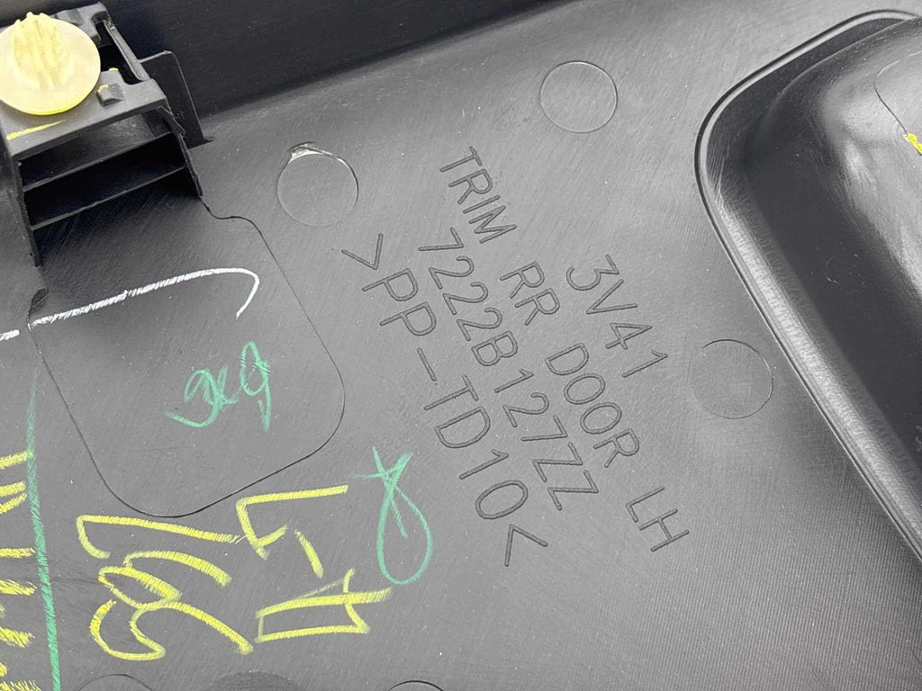 14-24 Mitsubishi Mirage G4 Rear Driver Side Door Panel Trim Cover Oem