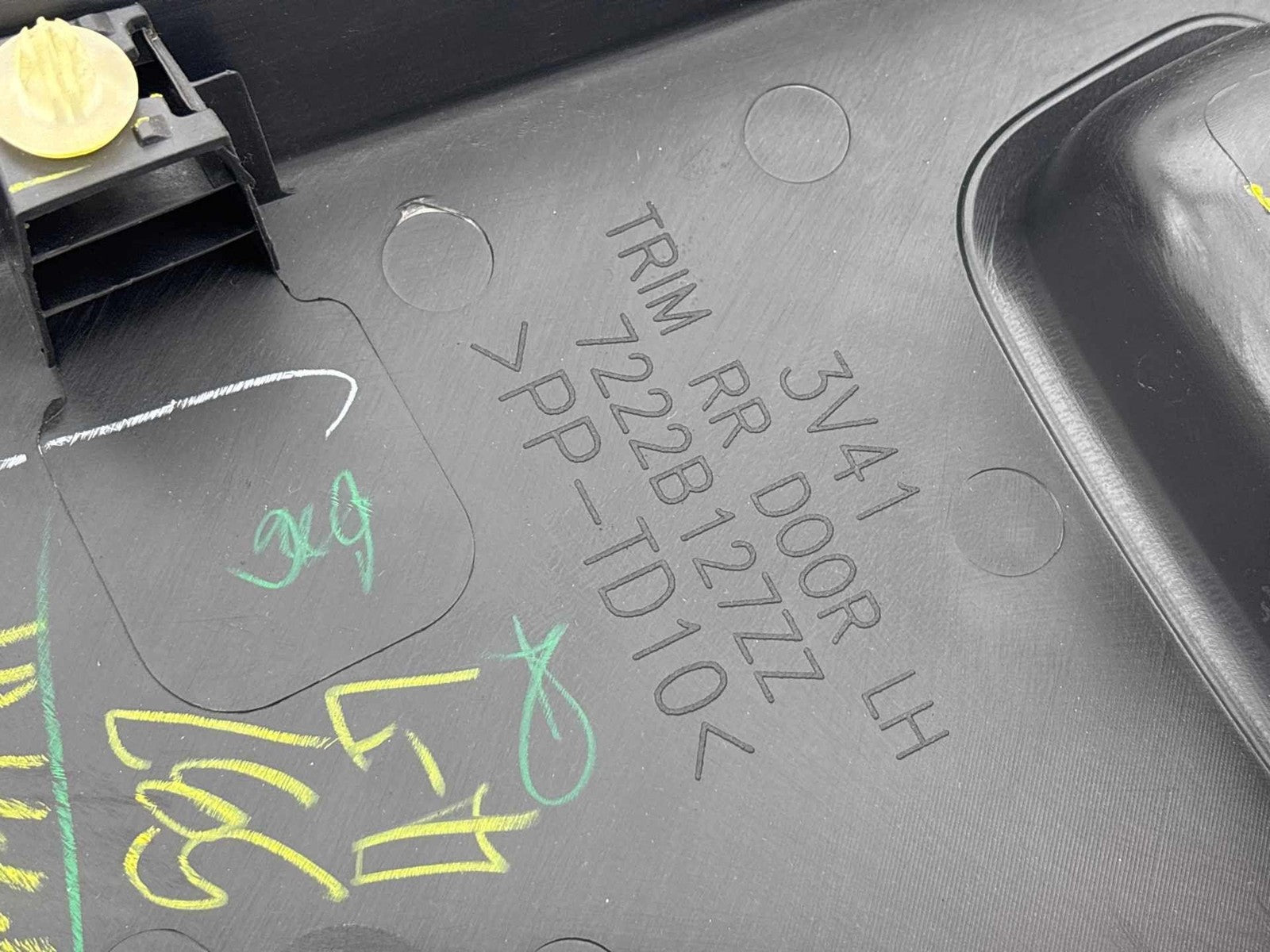 14-24 Mitsubishi Mirage G4 Rear Driver Side Door Panel Trim Cover Oem