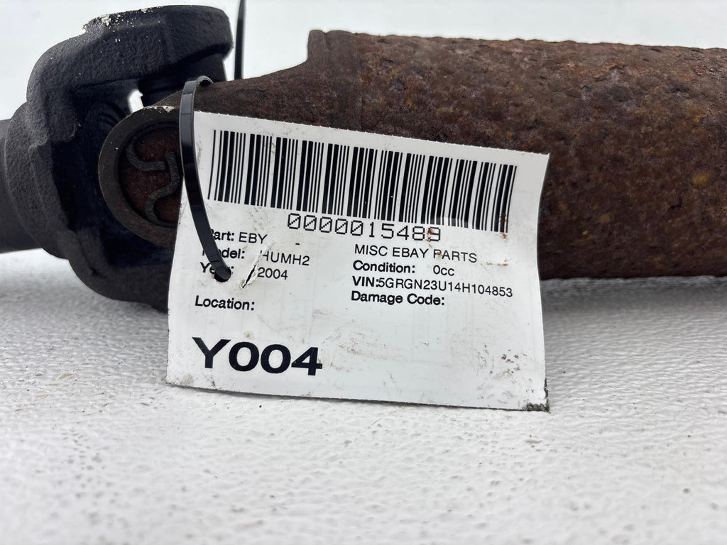 03 - 09 Hummer H2 6.0L Drive Shaft Driveshaft Front Oem