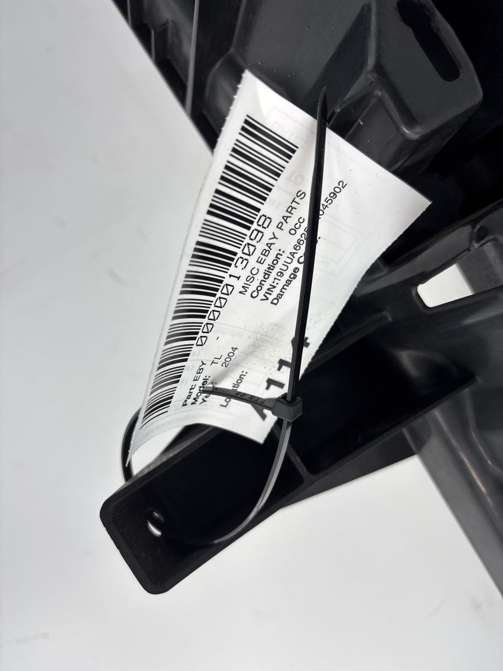 04-08 Acura Tl Front Bumper Impact Absorber Black Oem 71170-Sep-A02