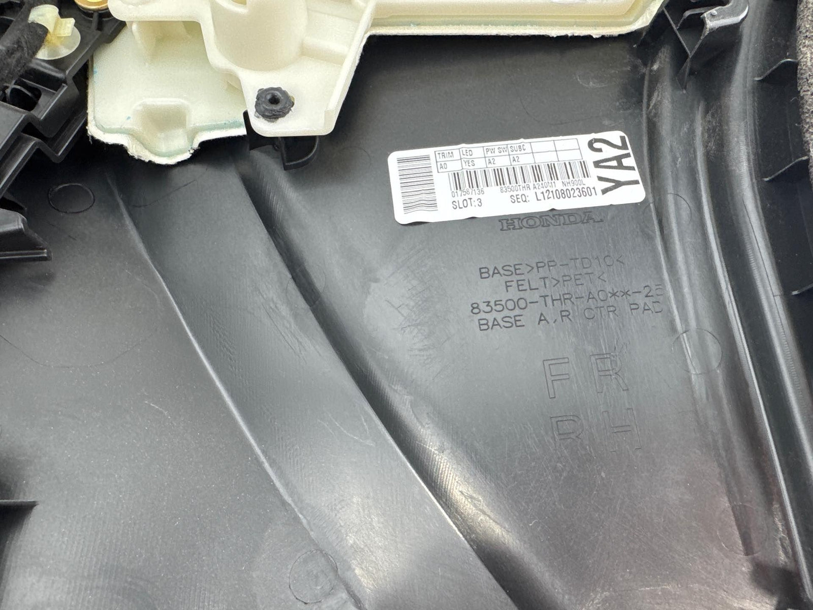 18-24 Honda Odyssey Front Right Side Interior Door Panel Trim Oem