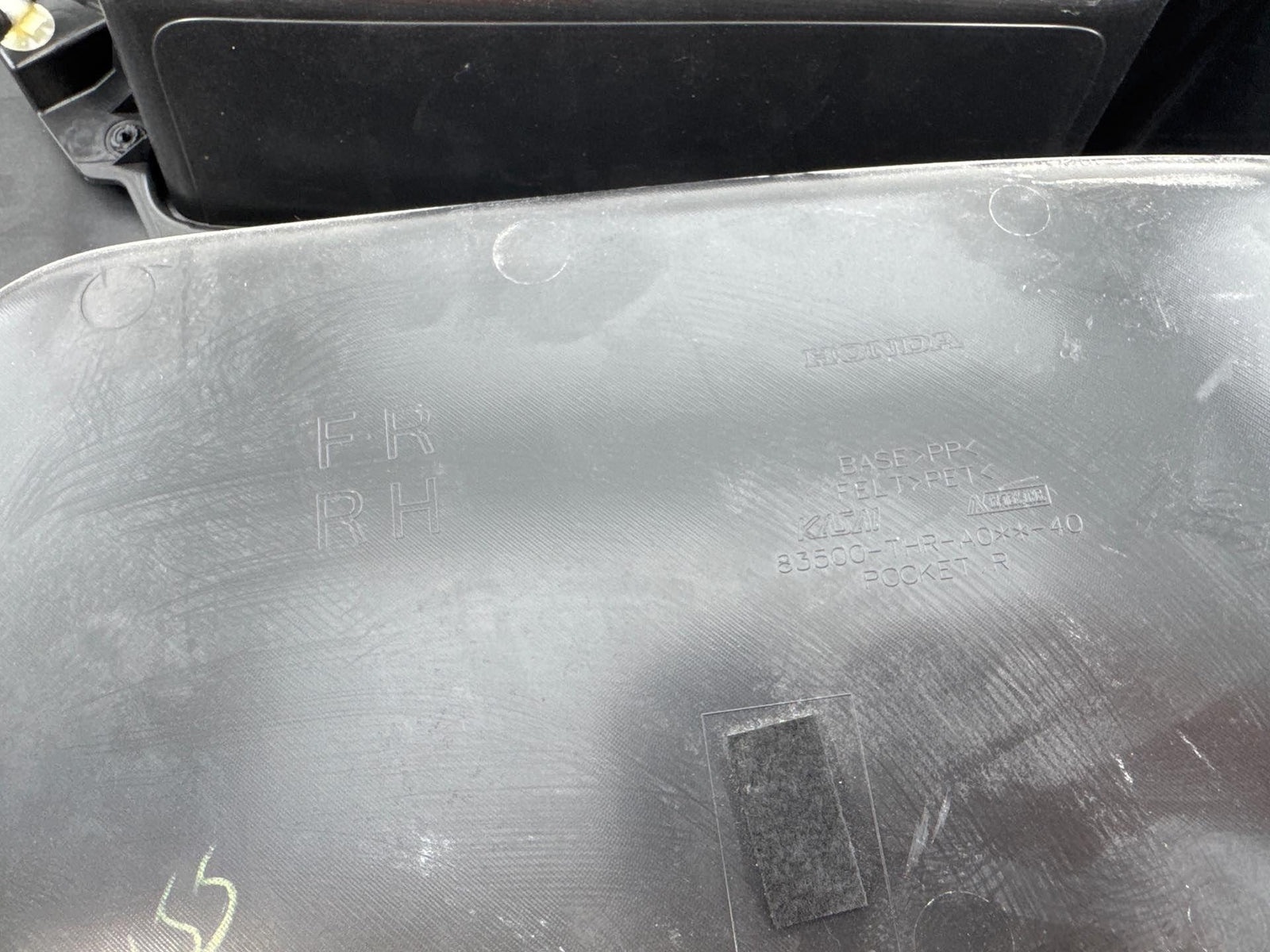 18-24 Honda Odyssey Front Right Side Interior Door Panel Trim Oem