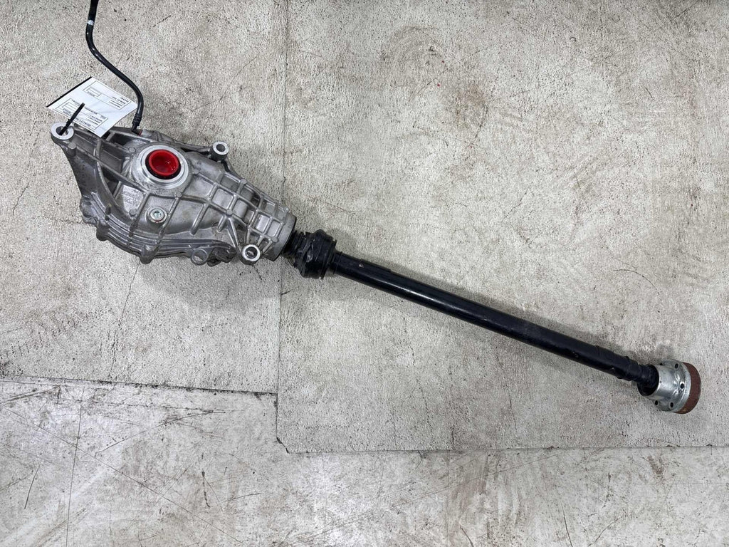 18-25 Alfa Romeo Stelvio 2.0L Front Axle Differential Carrier W/ Drive Shaft Oem