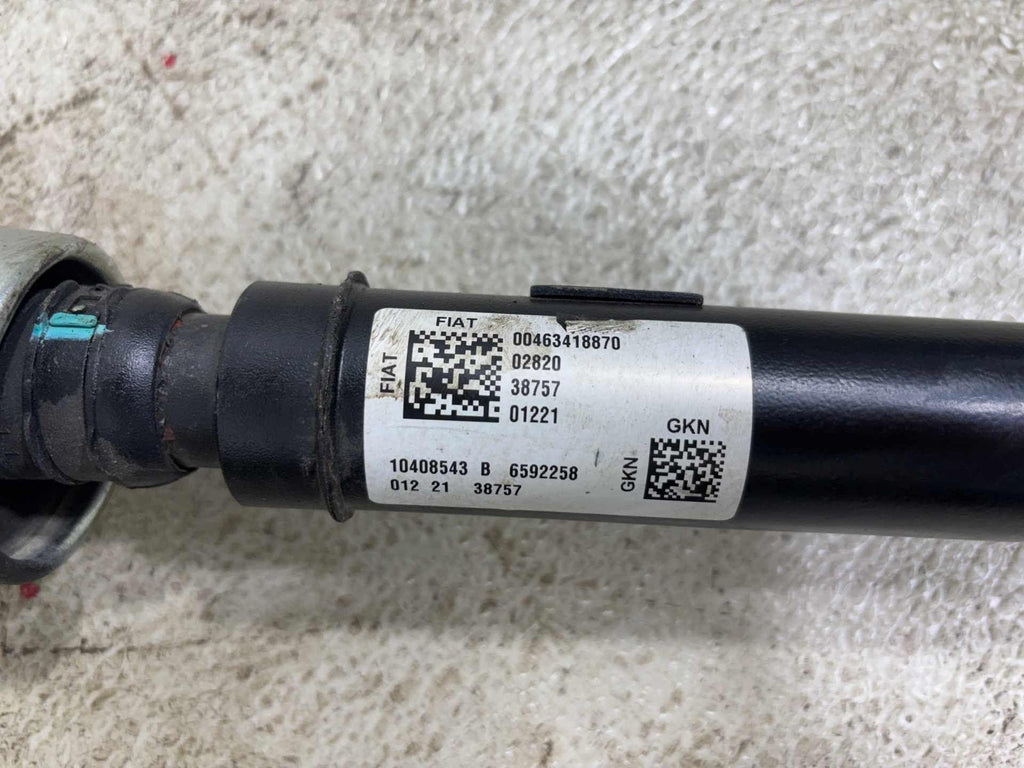 18-25 Alfa Romeo Stelvio 2.0L Front Axle Differential Carrier W/ Drive Shaft Oem