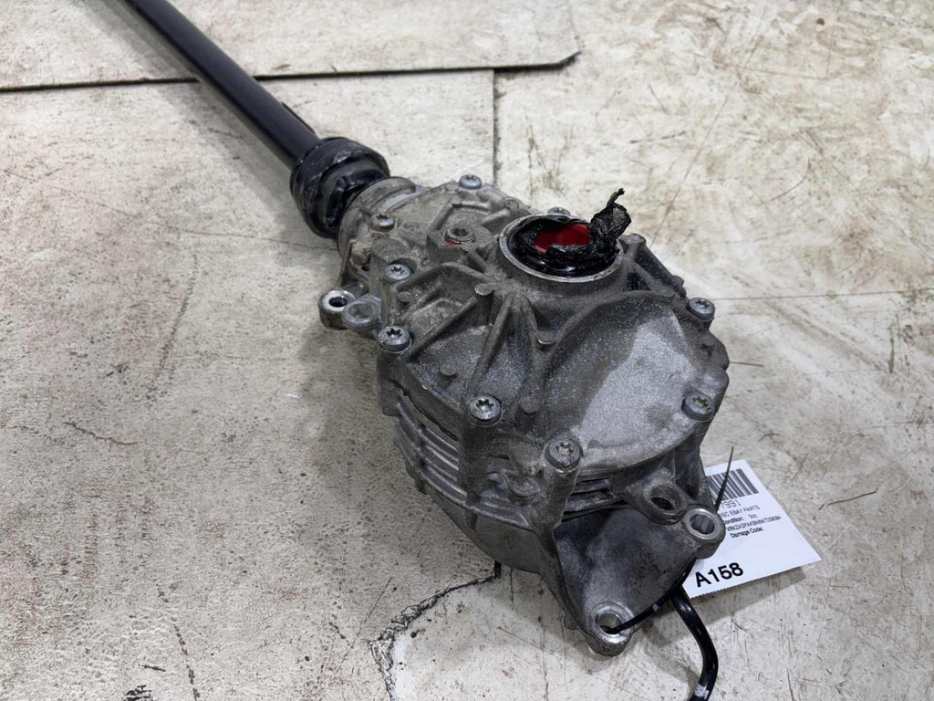 18-25 Alfa Romeo Stelvio 2.0L Front Axle Differential Carrier W/ Drive Shaft Oem