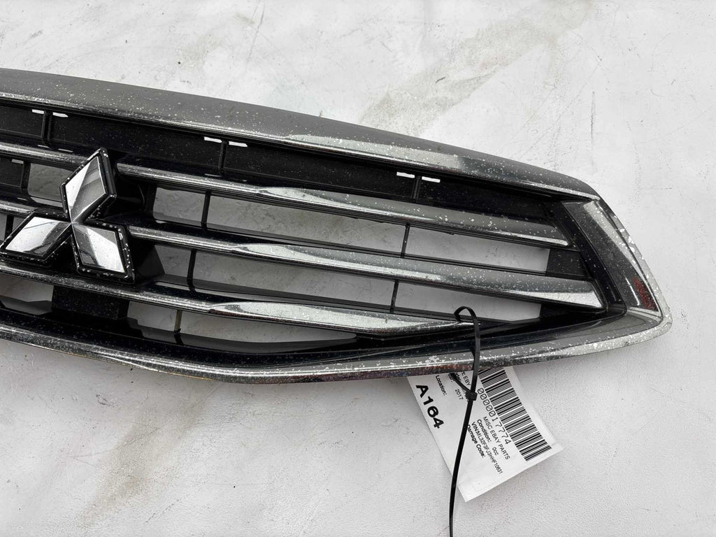 17-19 Mitsubishi Mirage Front Upper Grille Grill Panel Chrome 6402A301