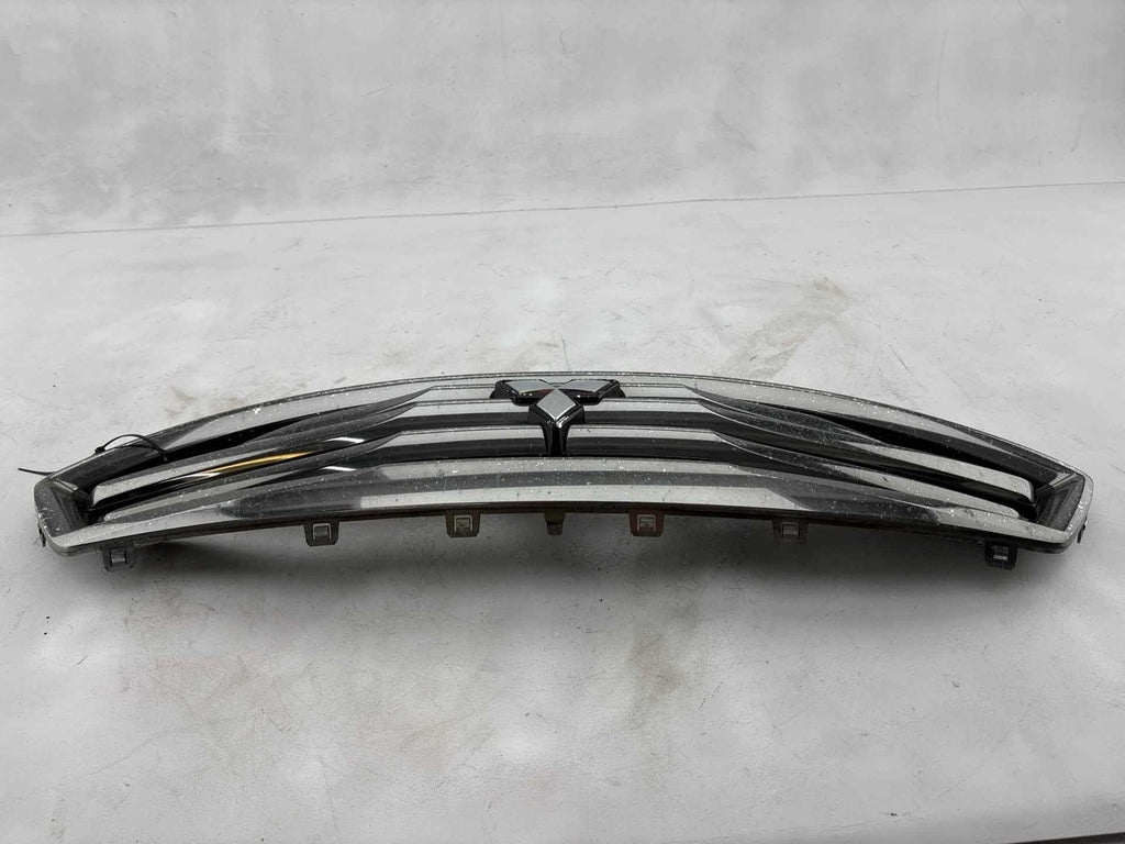 17-19 Mitsubishi Mirage Front Upper Grille Grill Panel Chrome 6402A301