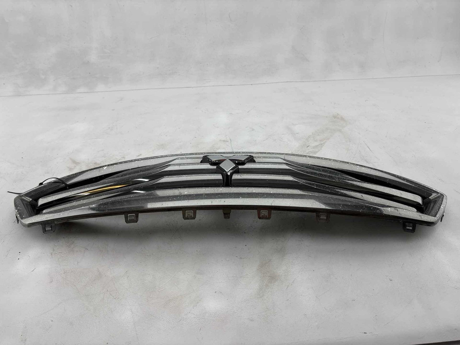 17-19 Mitsubishi Mirage Front Upper Grille Grill Panel Chrome 6402A301