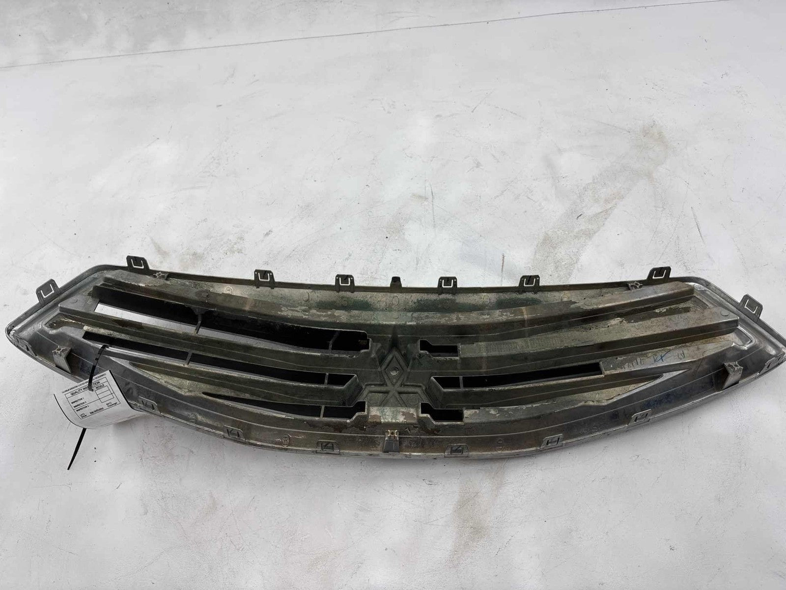 17-19 Mitsubishi Mirage Front Upper Grille Grill Panel Chrome 6402A301