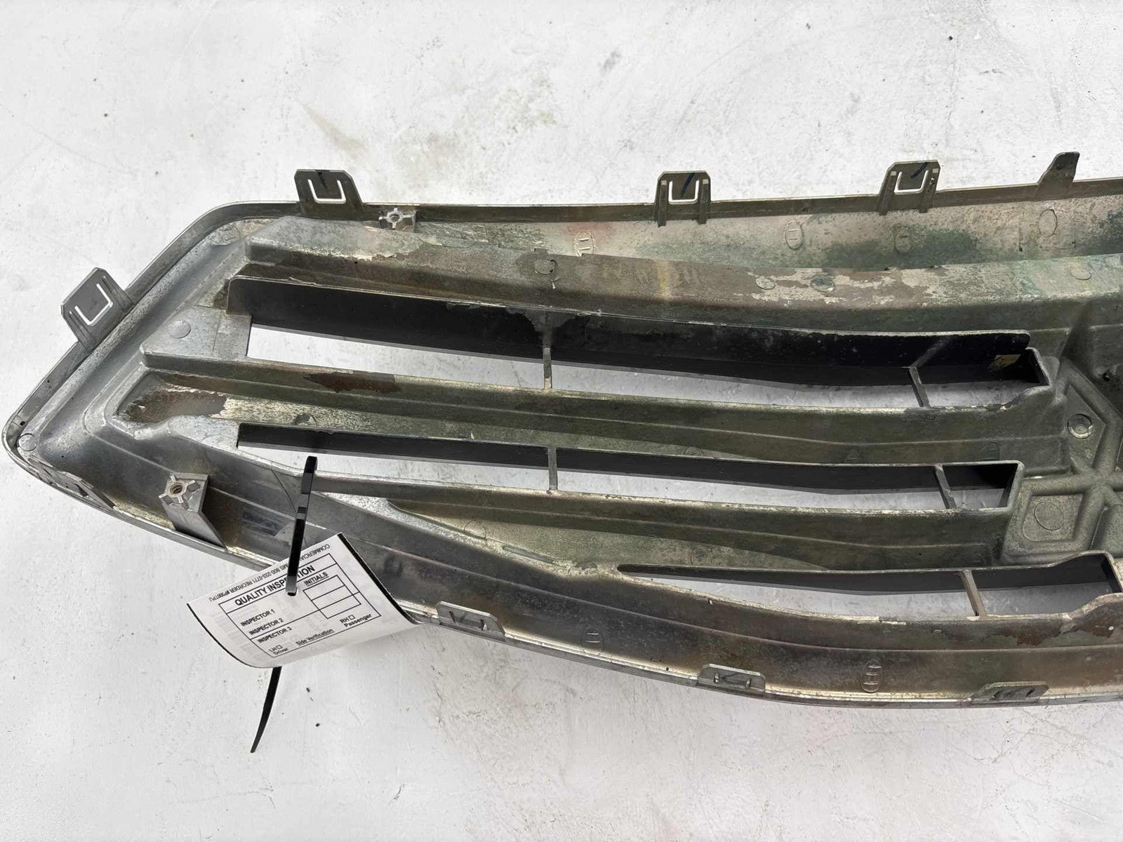 17-19 Mitsubishi Mirage Front Upper Grille Grill Panel Chrome 6402A301