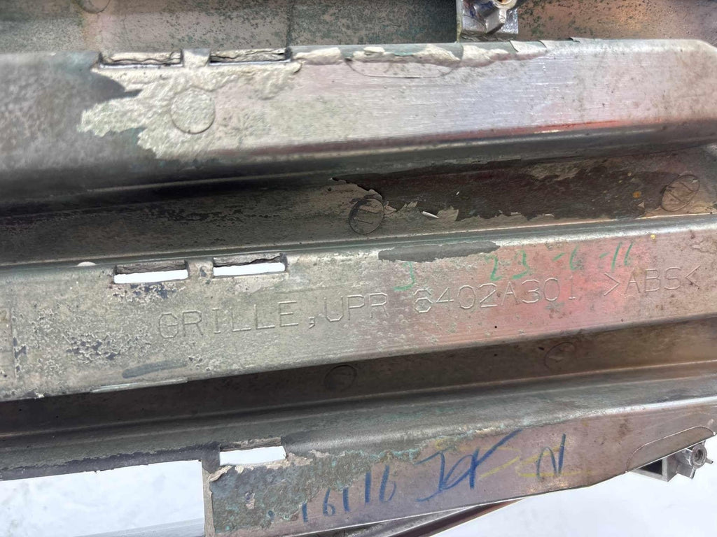 17-19 Mitsubishi Mirage Front Upper Grille Grill Panel Chrome 6402A301