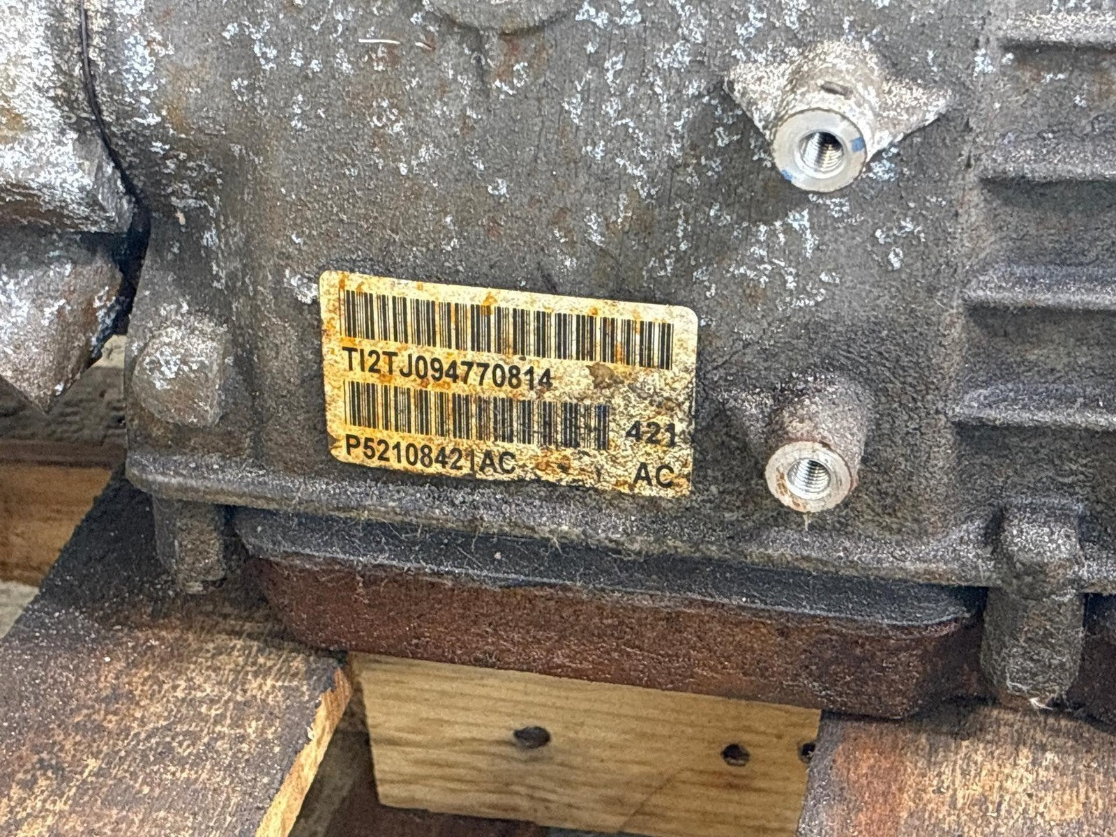 05-10 Jeep Grand Cherokee 3.7L 5-Speed Transmission Assembly 4X4 Oem