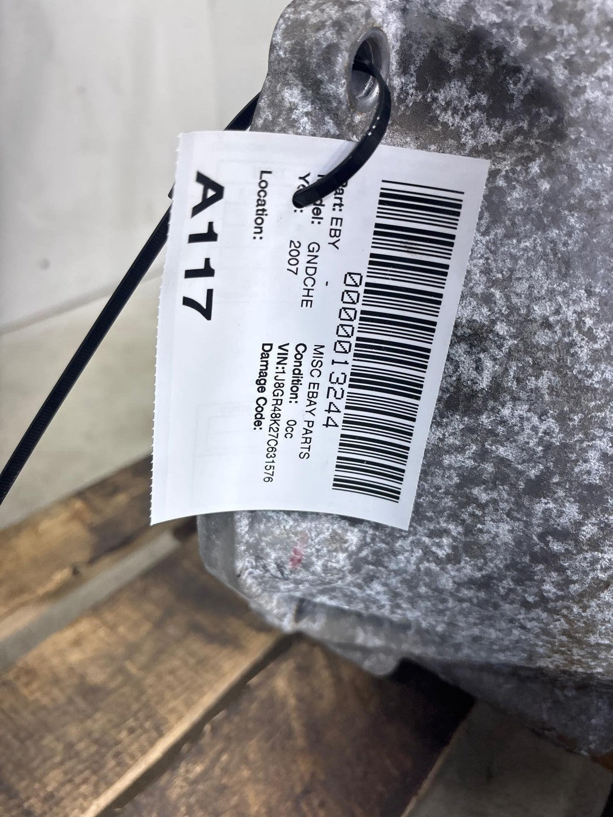 05-10 Jeep Grand Cherokee 3.7L 5-Speed Transmission Assembly 4X4 Oem