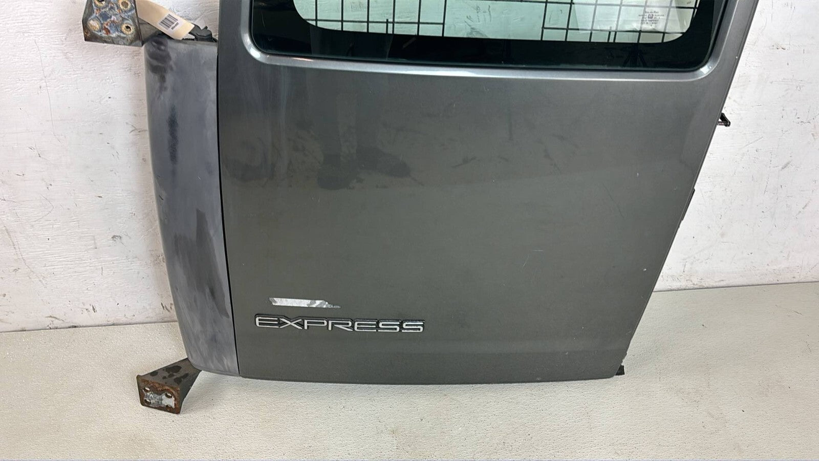 1996-2002 Chevrolet Express 3500 Gm Rear Driver Side Door With Hinges 12549265