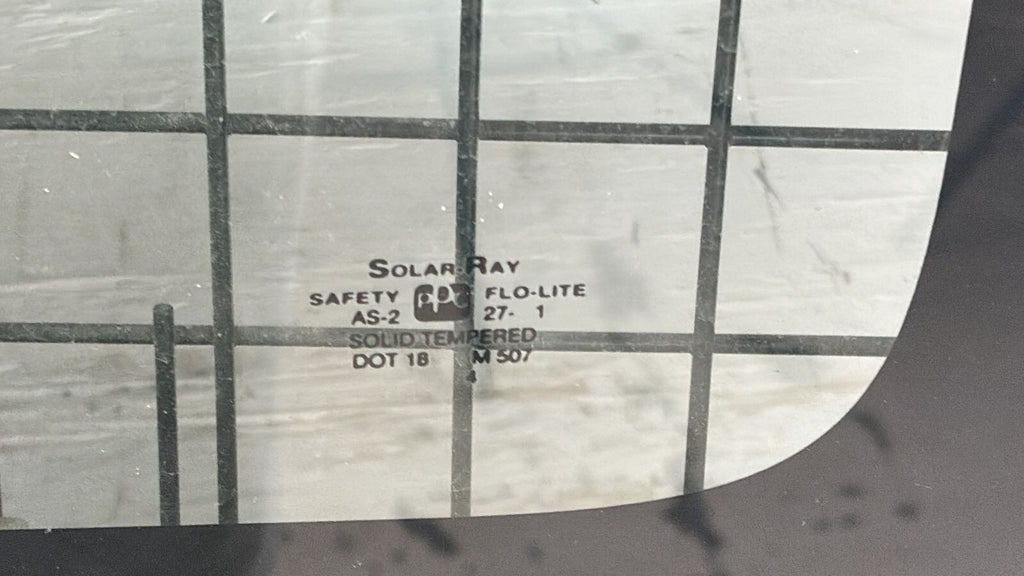 1996-2002 Chevrolet Express 3500 Gm Rear Driver Side Door With Hinges 12549265