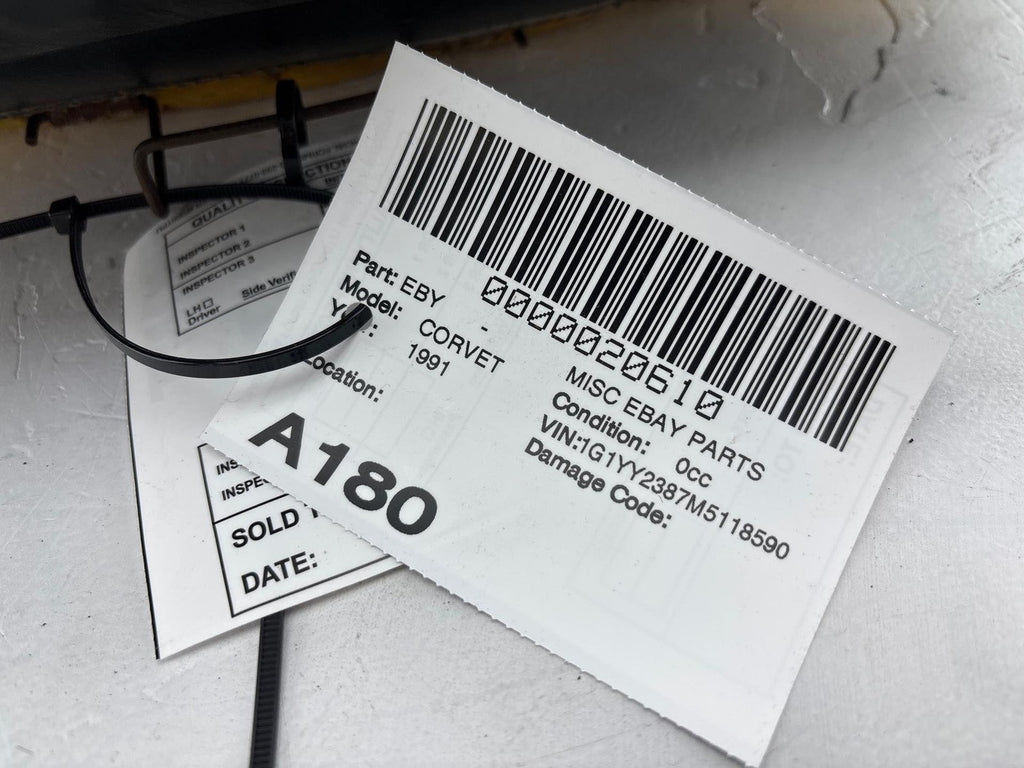 1991 Chevrolet Corvette Front Right Lower Seat Bottom Cushion Oem