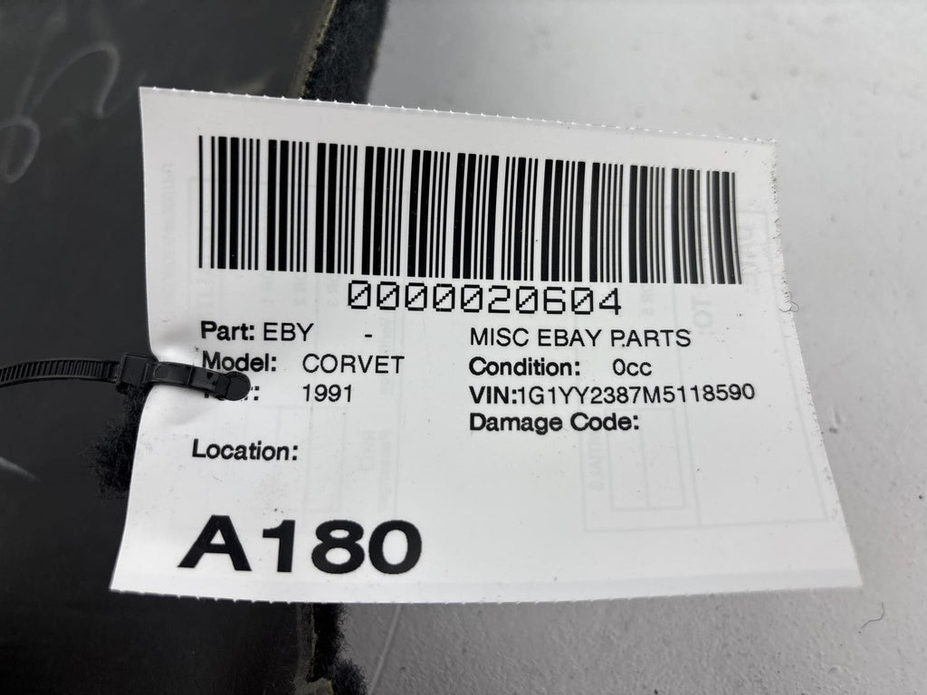 1991 Chevrolet Corvette Rear Trunk Floor Cover Panel Oem