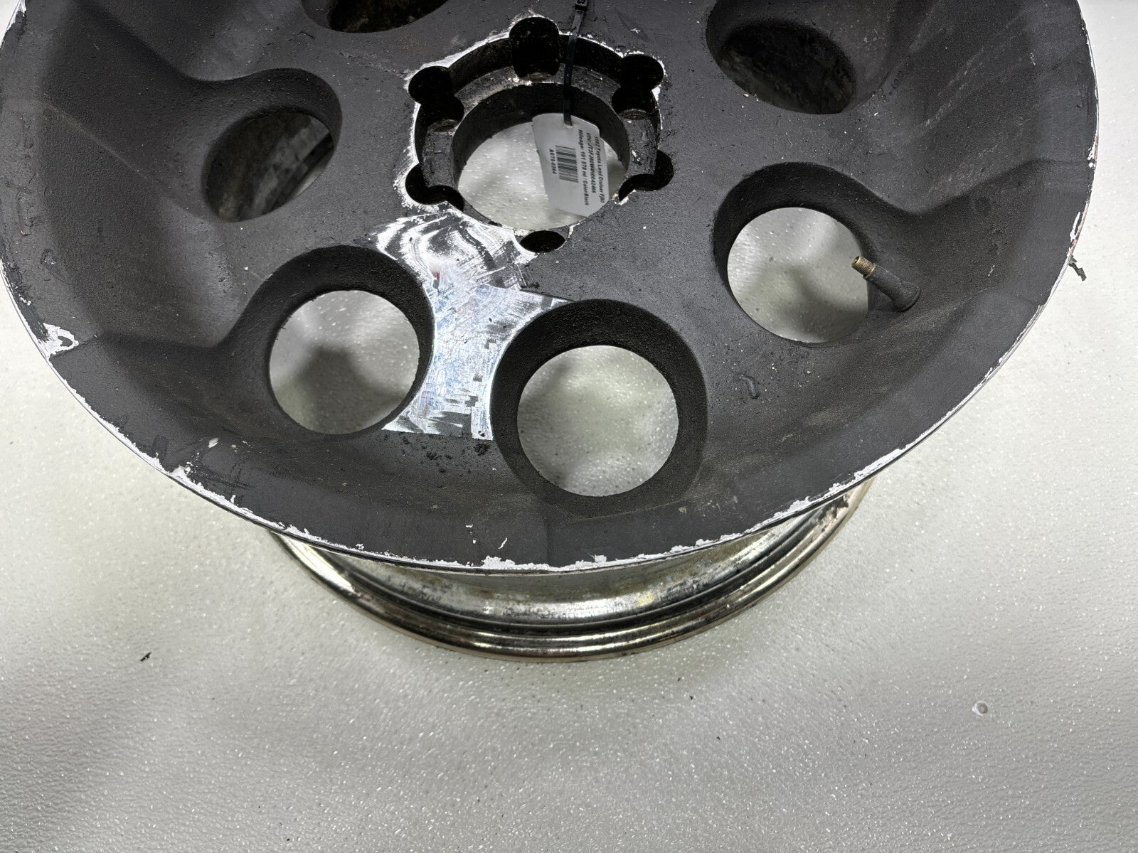 1991-98 Toyota Land Cruiser Fj80 Genuine Factory Alloy Rim Wheel Steel Black Oem