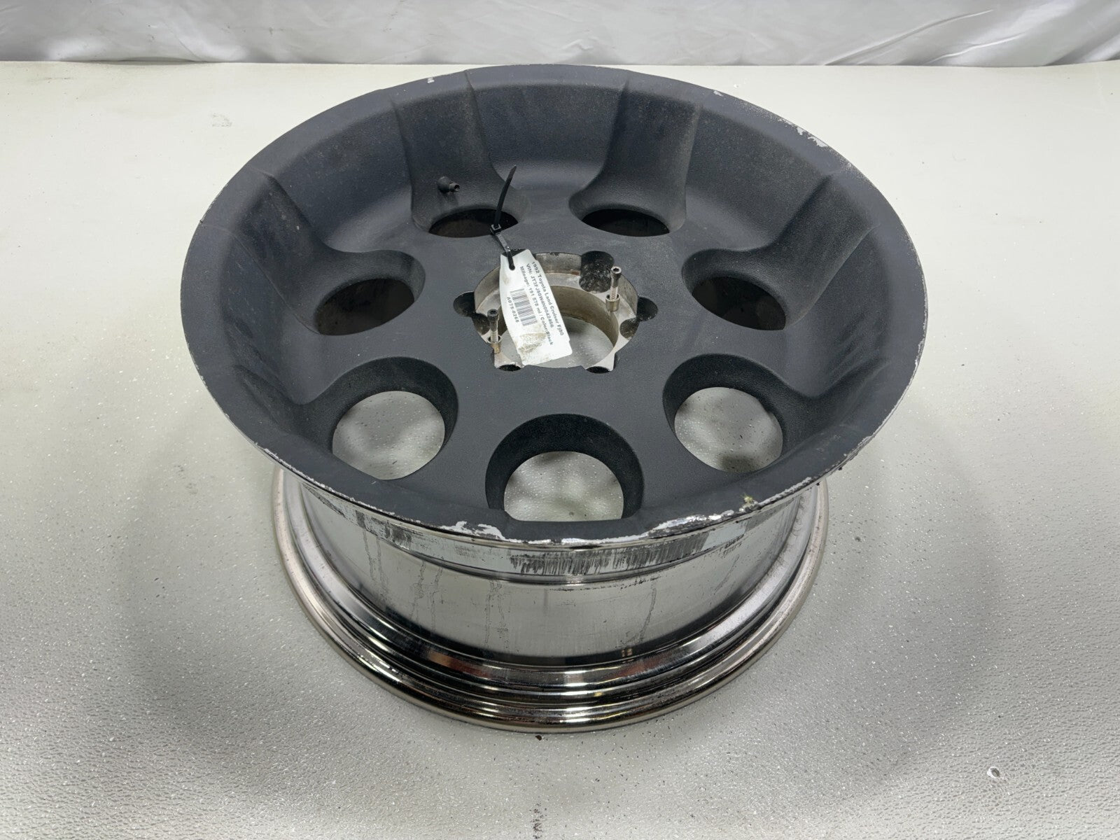 1991 - 1998 Toyota Land Cruiser Fj80 Genuine Alloy Rim Wheel Steel Black Oem