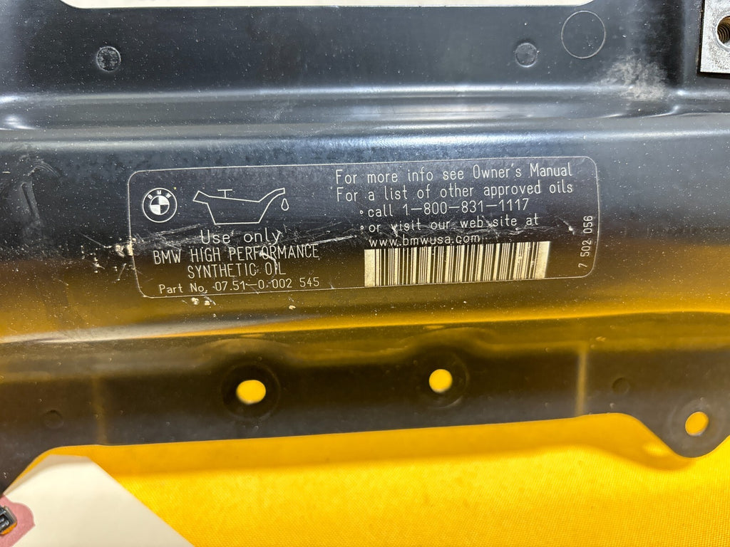 2000 - 2005 BMW 7-Series 745i N62 Front Upper Radiator Support Bar OEM 7022966