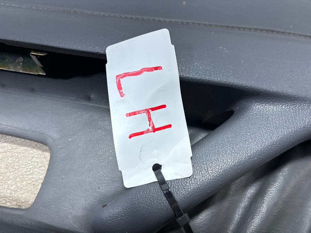 1992 - 1997 Toyota Land Cruiser Fj80 Rear Left Side Interior Door Panel Gray OEM