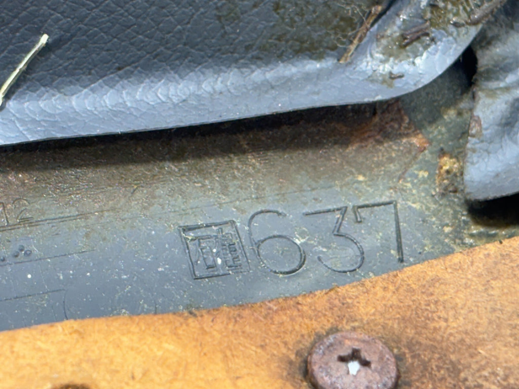 1992 - 1997 Toyota Land Cruiser Fj80 Rear Left Side Interior Door Panel Gray OEM