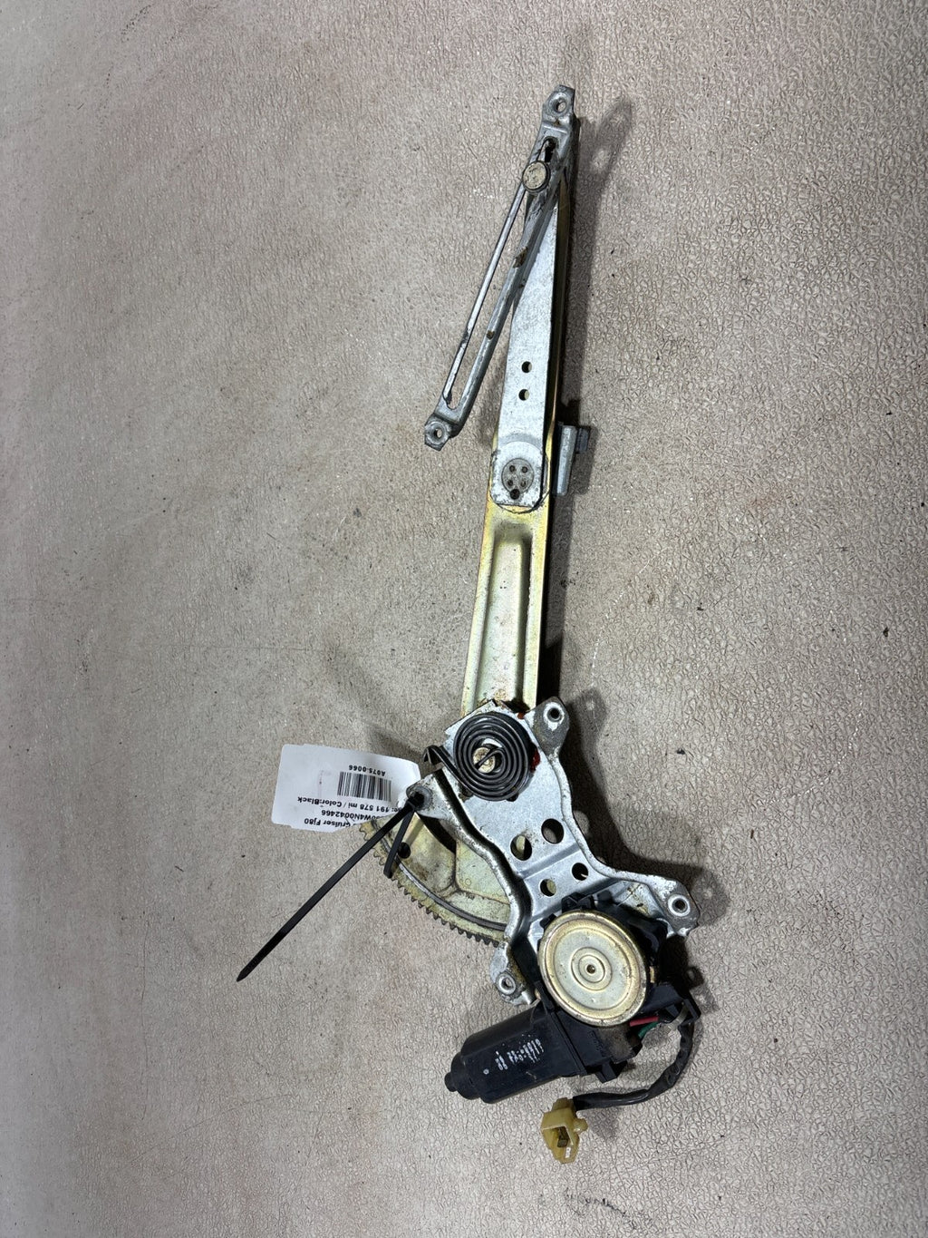 1992 Toyota Land Cruiser Rear Left Door Window Regulator Motor Oem 85720-60010