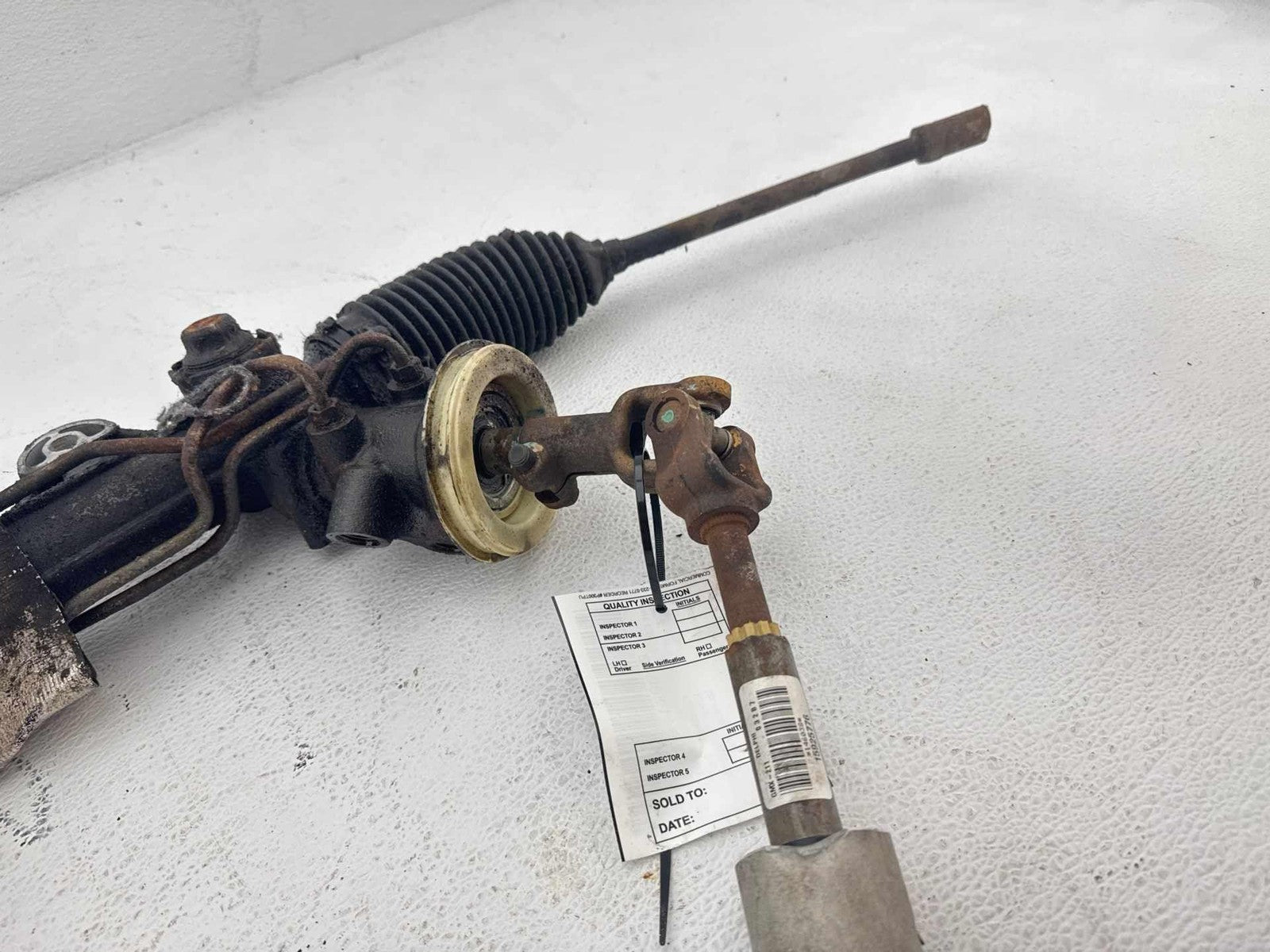 06-11 Chevy Impala Power Steering Gear Rack And Pinion & Intermediate Shaft Oem