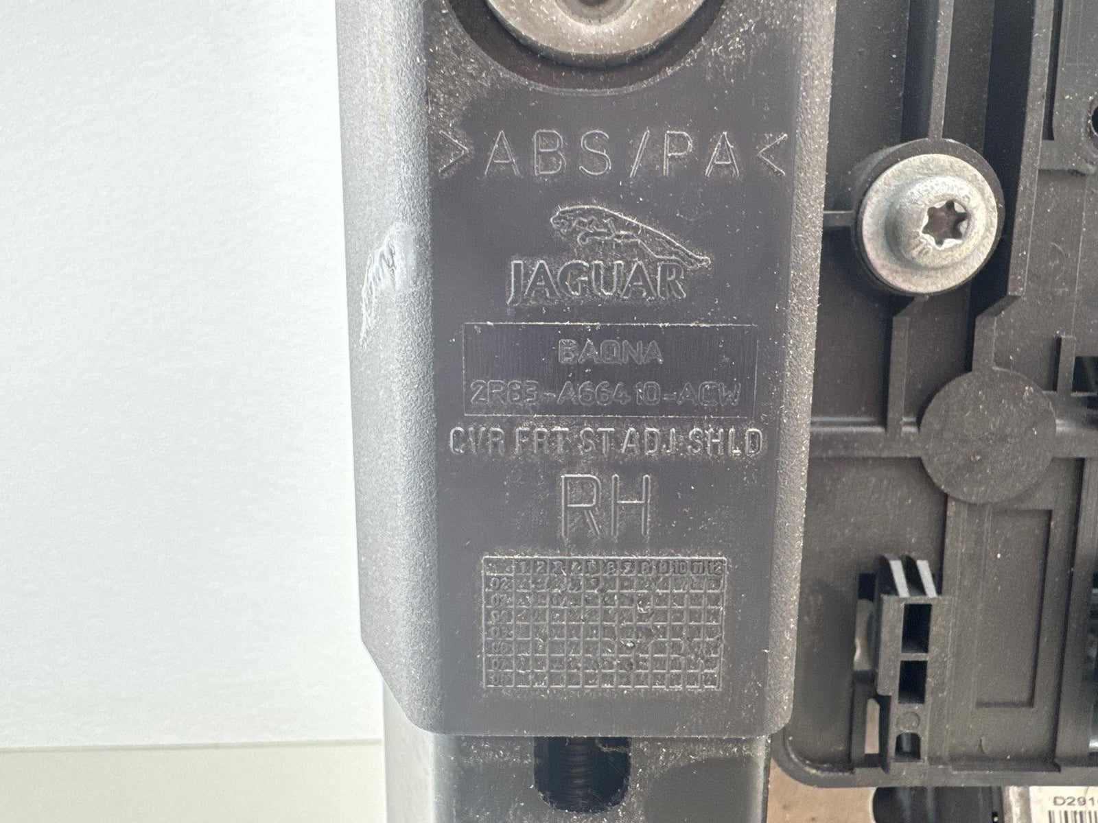 07-09 Jaguar X150 Xk Front Right Seat Track Frame Adjuster Rail W/ Motors Oem