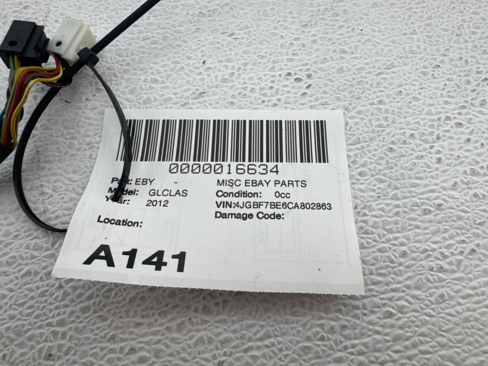 11-12 Mercedes-Benz GL450 Left Exterior Door View Mirror OEM