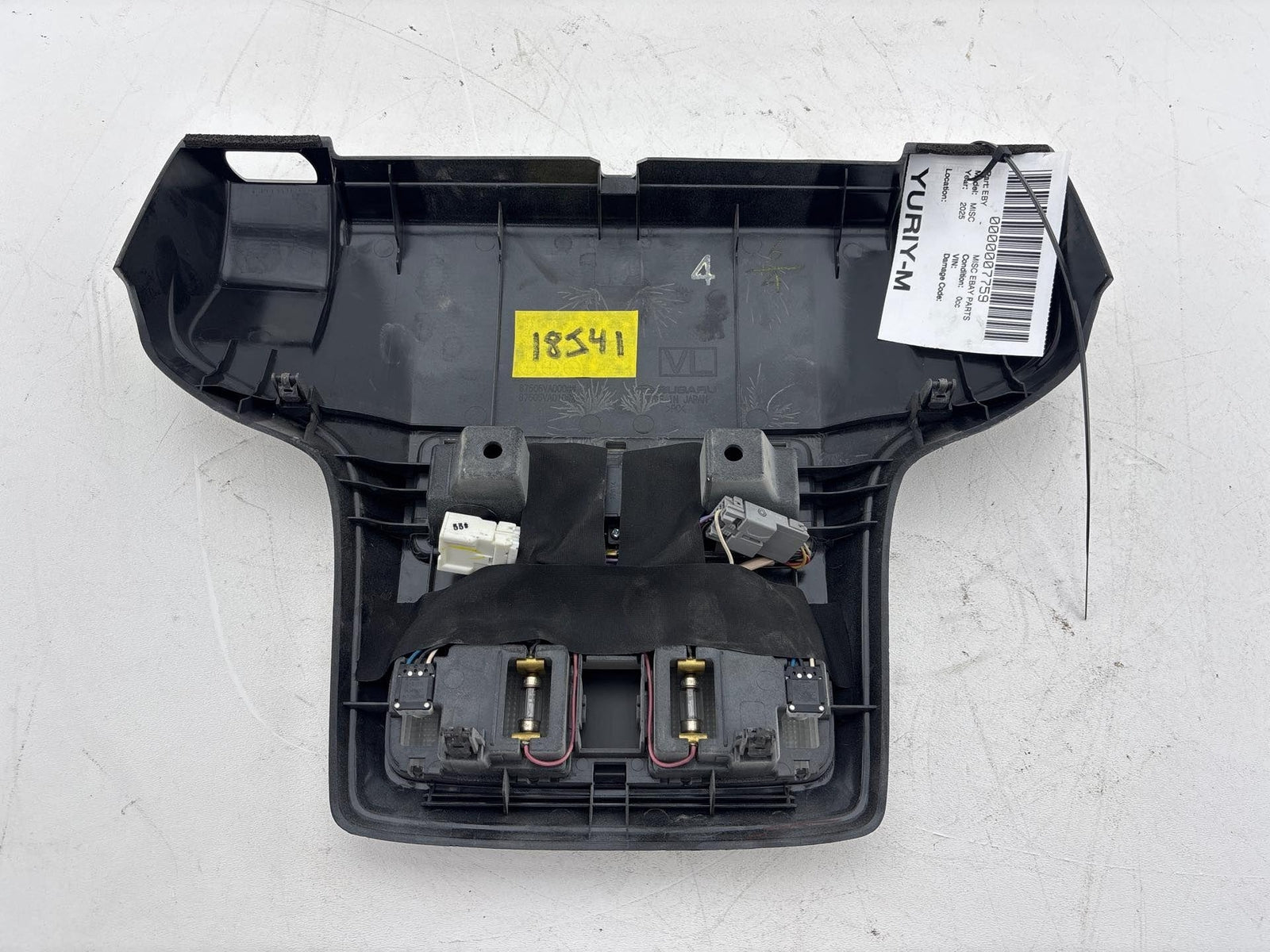 15-16 Subaru Crosstrek Xv Overhead Console Dome Light Lamp Oem 87505Va000