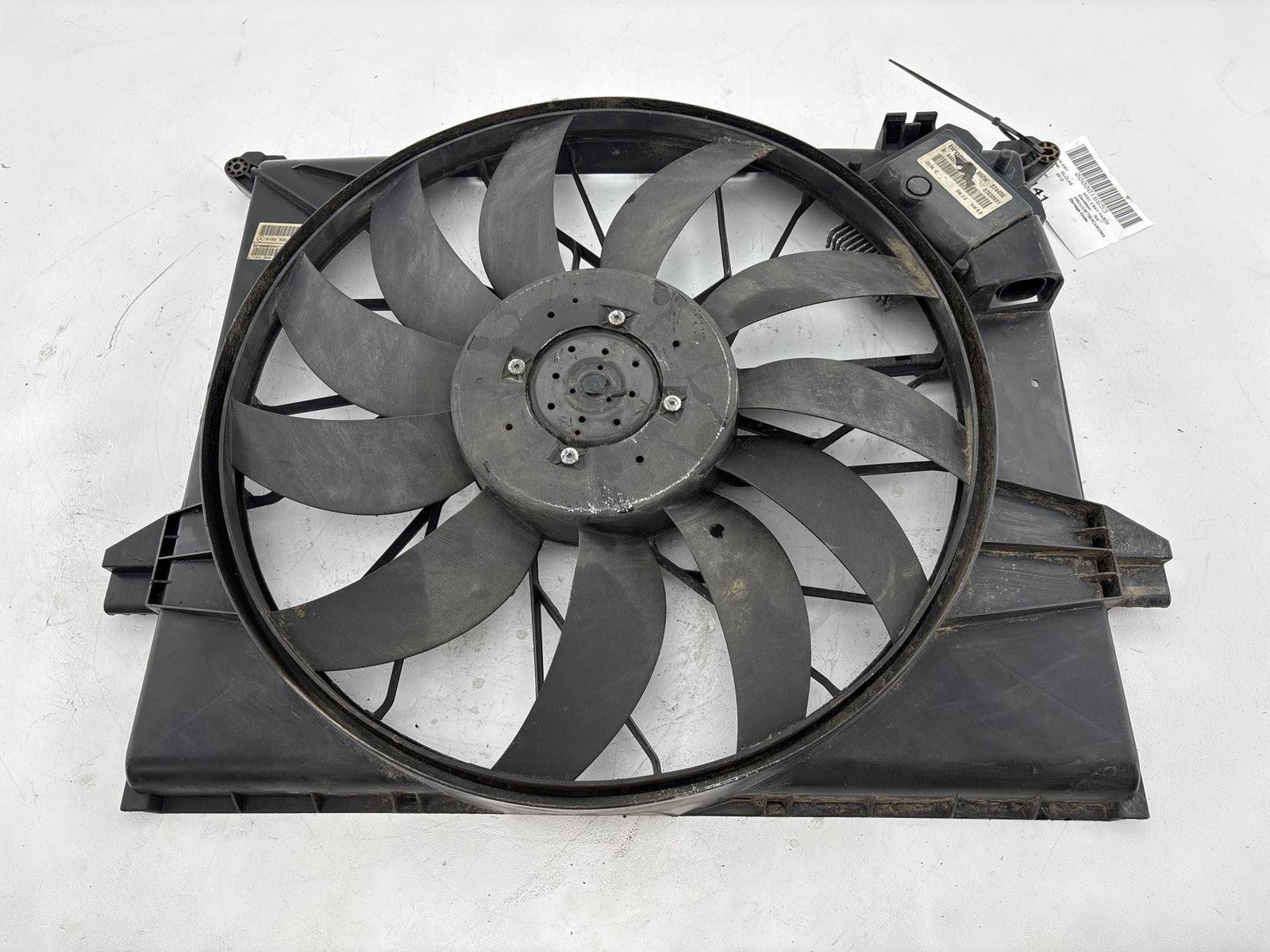 07-12 Mercedes GL450 Radiator Cooling Fan Assembly 1645000093 OEM