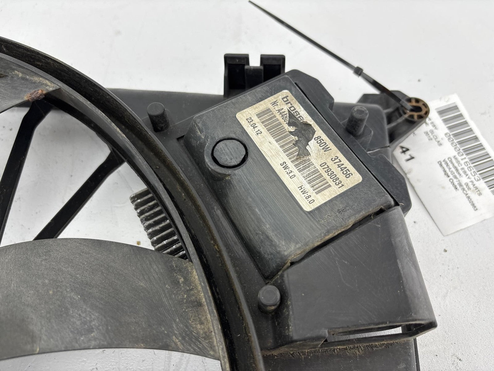 07-12 Mercedes GL450 Radiator Cooling Fan Assembly 1645000093 OEM