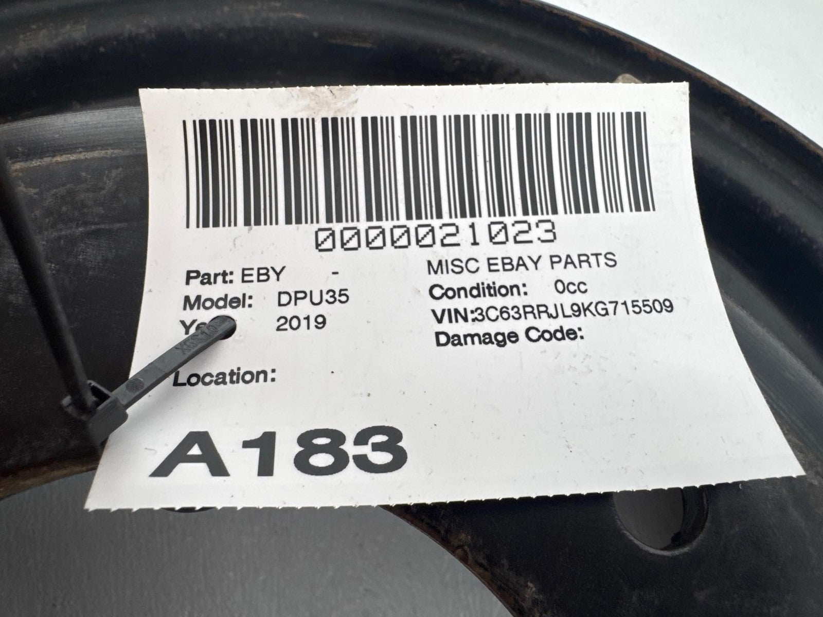 19-23 Dodge Ram 3500 Steel Wheel 17x6 OEM