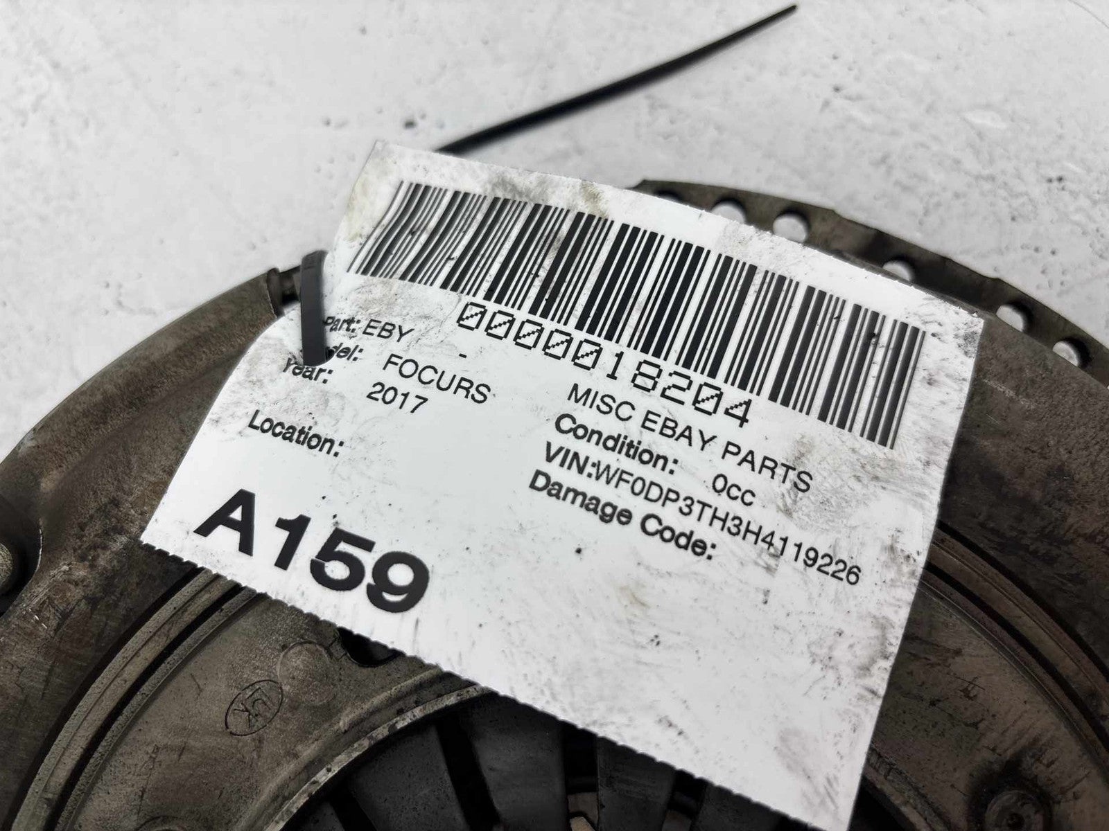 16-18 FORD FOCUS RS 2.3L Clutch Pressure Plate Disc OEM