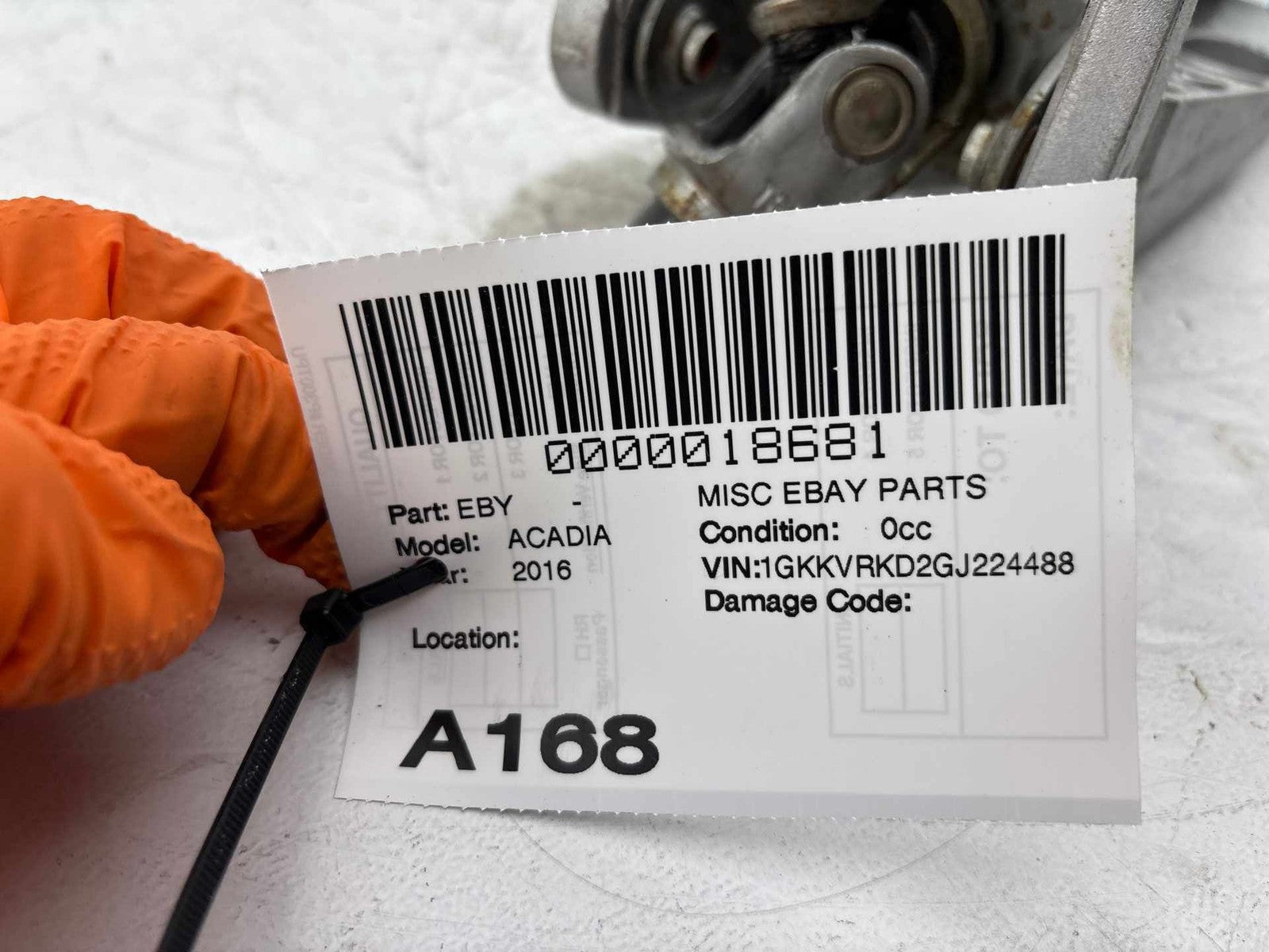 07-17 GMC Acadia Power Adjust Steering Column Assembly