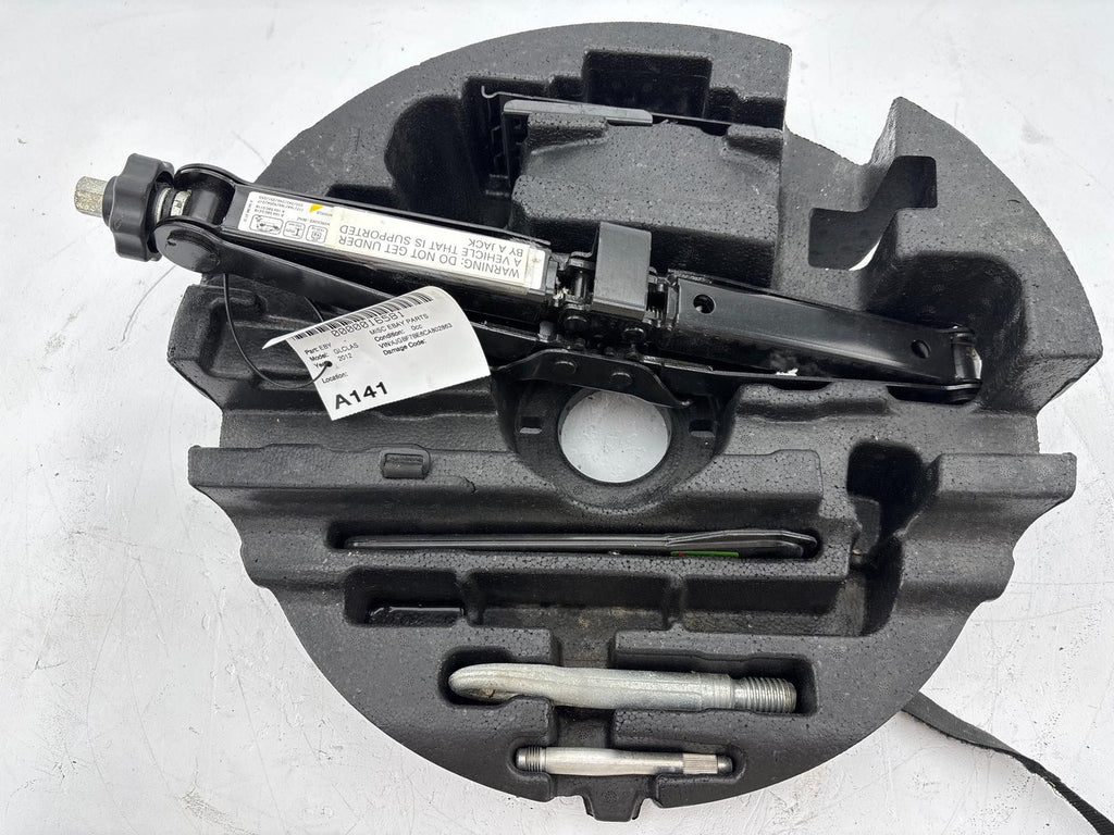 07-12 Mercedes-Benz GL 450 Emergency Spare Tire Jack Tool Kit OEM