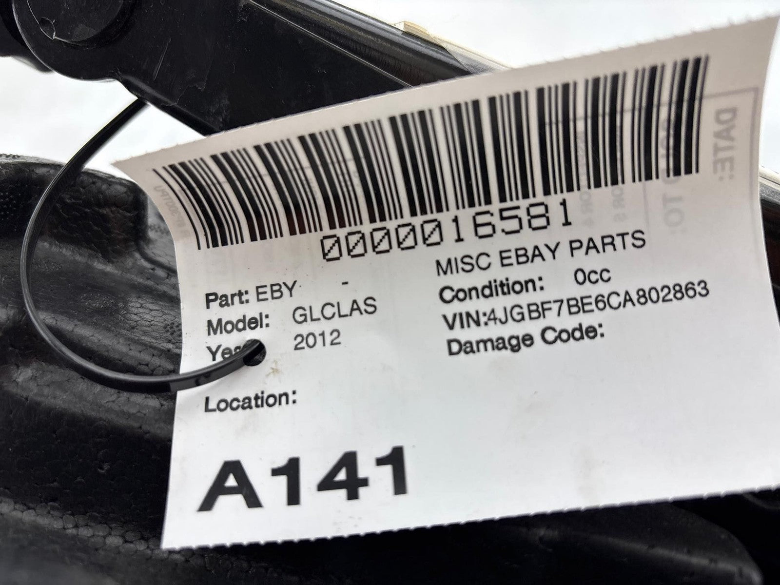 07-12 Mercedes-Benz GL 450 Emergency Spare Tire Jack Tool Kit OEM