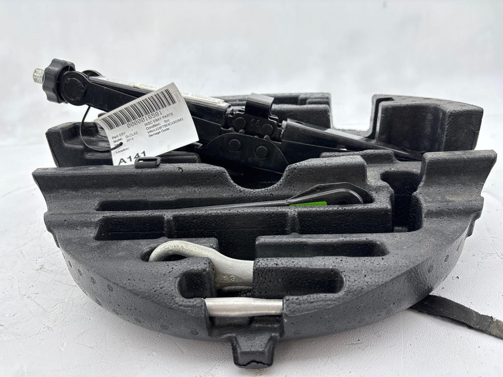07-12 Mercedes-Benz GL 450 Emergency Spare Tire Jack Tool Kit OEM